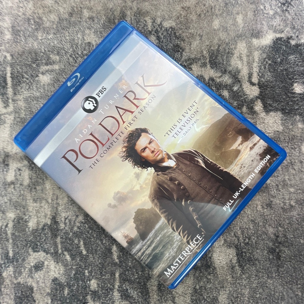 Poldark First Season Masterpiece Blu-ray Full UK-Length Edition PBS Aidan Turner